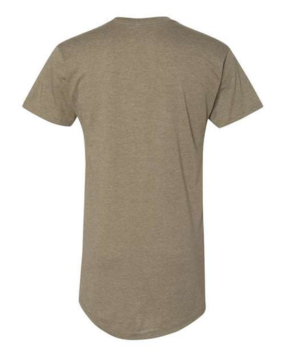 BELLA + CANVAS Long Body Urban Tee 3006 Custom Embroidered Business Logo