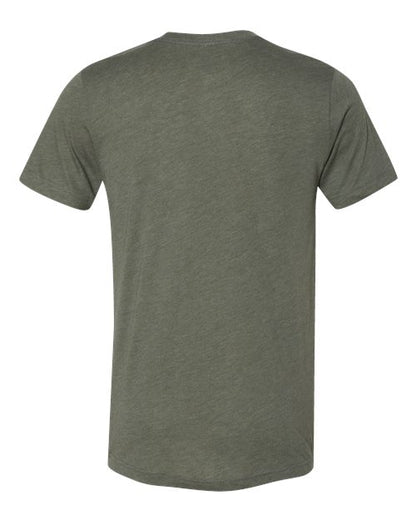 BELLA + CANVAS Triblend Tee 3413 Mauve Triblend Custom Embroidered Business Logo