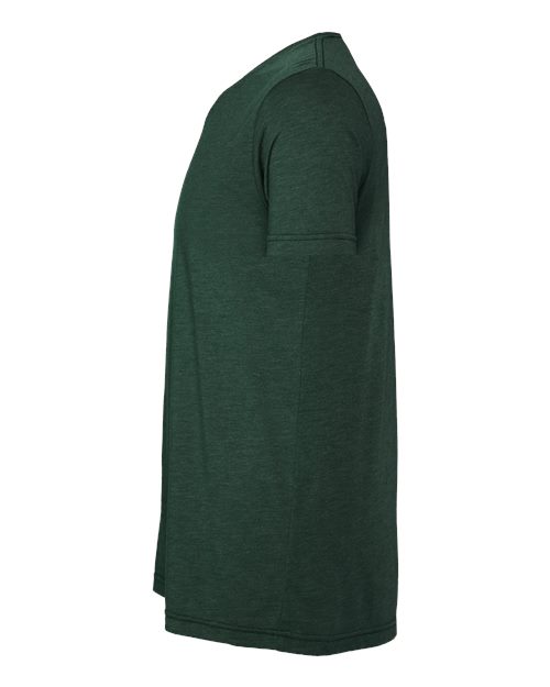 BELLA + CANVAS Triblend Tee 3413 Solid Forest Triblend Custom Embroidered Business Logo