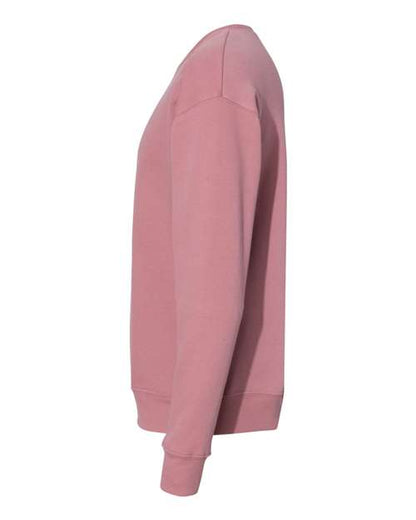 BELLA + CANVAS Sponge Fleece Drop Shoulder Crewneck Sweatshirt 3945 Mauve