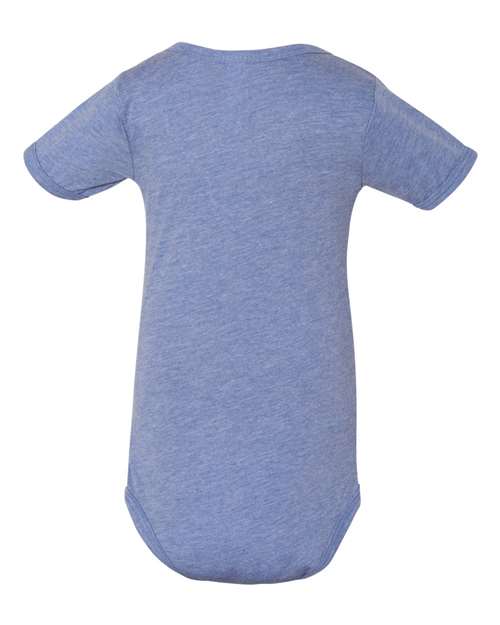 BELLA + CANVAS Infant Triblend Short Sleeve One Piece 134B Custom Embroidered Business Logo