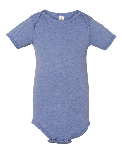 BELLA + CANVAS Infant Triblend Short Sleeve One Piece 134B Custom Embroidered Business Logo