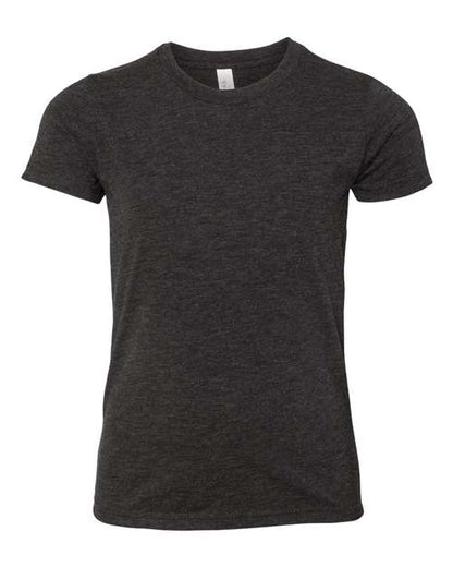 BELLA + CANVAS Youth Triblend Tee 3413Y Custom Embroidered Business Logo