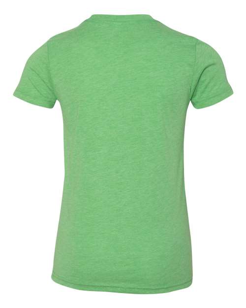 BELLA + CANVAS Youth Triblend Tee 3413Y Custom Embroidered Business Logo