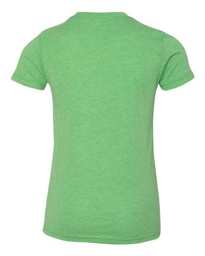 BELLA + CANVAS Youth Triblend Tee 3413Y Custom Embroidered Business Logo