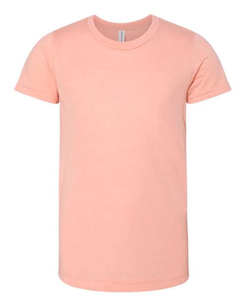 BELLA + CANVAS Youth Triblend Tee 3413Y Custom Embroidered Business Logo