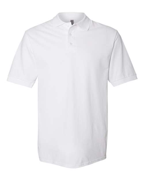 JERZEES 100% Ring-Spun Cotton Piqué Polo 443M Custom Embroidered Business Logo