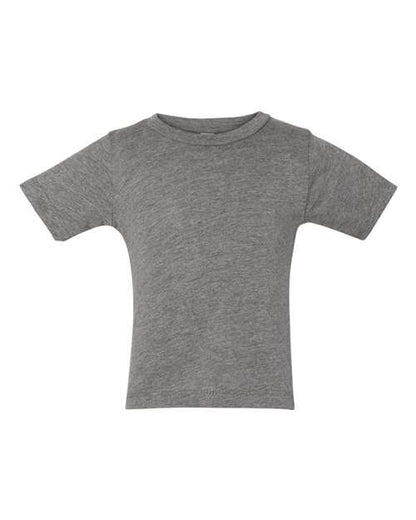 BELLA + CANVAS Infant Triblend Tee 3413B Custom Embroidered Business Logo
