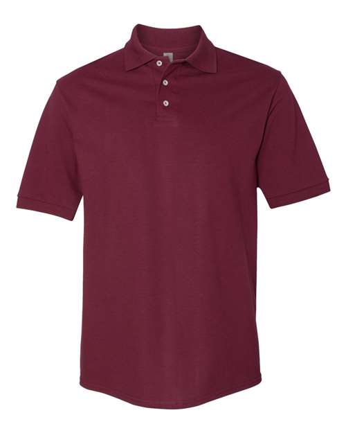 JERZEES 100% Ring-Spun Cotton Piqué Polo 443M Custom Embroidered Business Logo