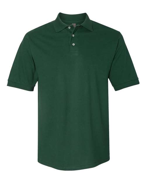 JERZEES 100% Ring-Spun Cotton Piqué Polo 443M Custom Embroidered Business Logo