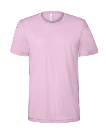 BELLA + CANVAS Jersey Tee 3001 Lilac Custom Embroidered Business Logo