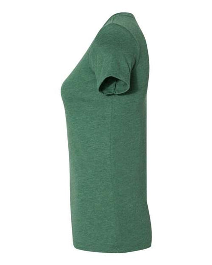 BELLA + CANVAS Women's Slim Fit Tee 6004 Heather Grass Green