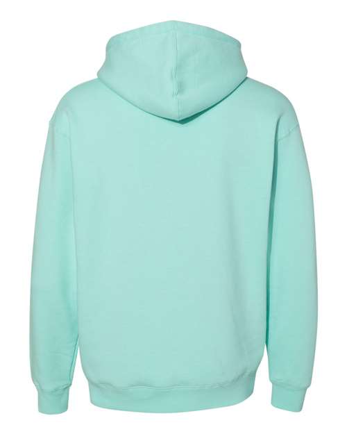Independent Trading Co. Heavyweight Hooded Sweatshirt IND4000 Maroon Custom Embroidered Business Logo