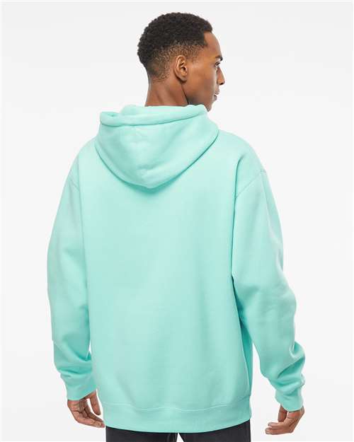 Independent Trading Co. Heavyweight Hooded Sweatshirt IND4000 Mint Custom Embroidered Business Logo