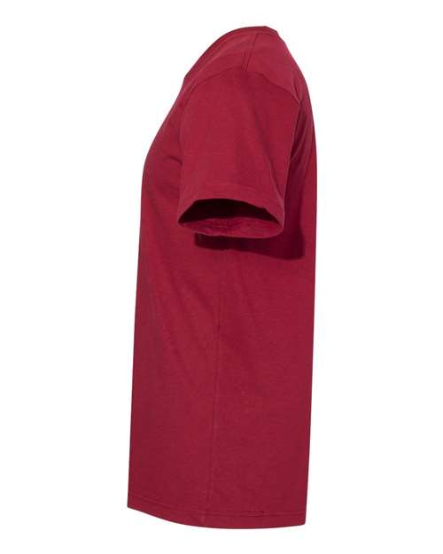 American Apparel Fine Jersey Tee 2001 Cranberry