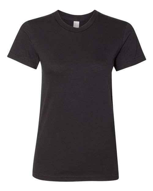 American Apparel Women’s USA-Made Fine Jersey Tee 2102US
