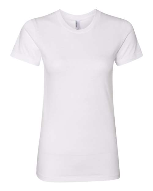 American Apparel Women’s USA-Made Fine Jersey Tee 2102US