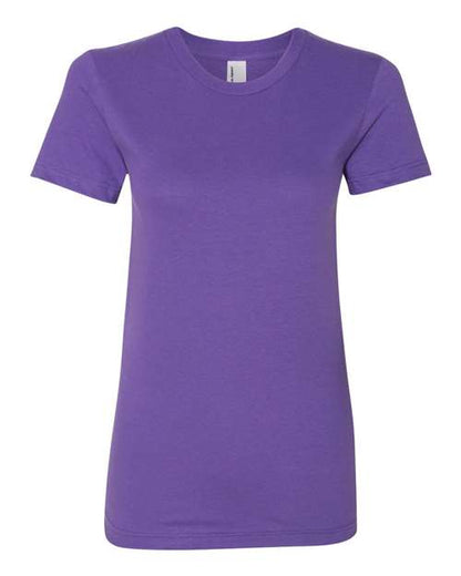 American Apparel Women’s Fine Jersey Tee 2102W