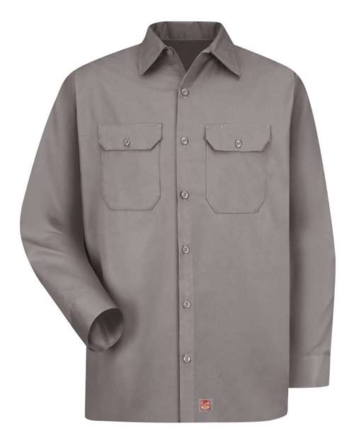 Red Kap Men's Tall Utility Long Sleeve Work Shirt ST52T