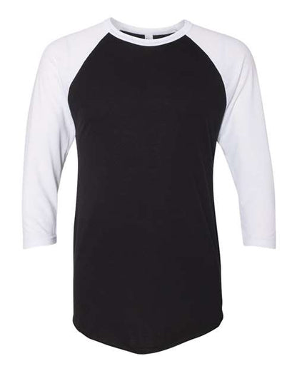 American Apparel 50/50 Raglan Three-Quarter Sleeve Tee BB453W