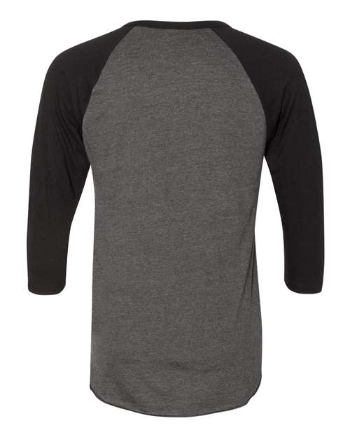 American Apparel 50/50 Raglan Three-Quarter Sleeve Tee BB453W