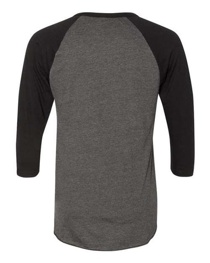 American Apparel 50/50 Raglan Three-Quarter Sleeve Tee BB453W