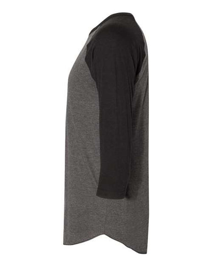 American Apparel 50/50 Raglan Three-Quarter Sleeve Tee BB453W