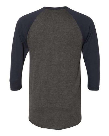 American Apparel 50/50 Raglan Three-Quarter Sleeve Tee BB453W