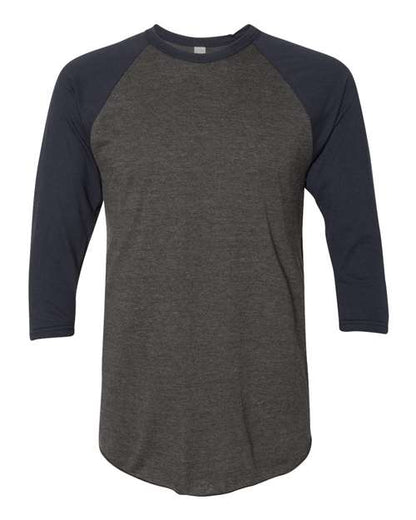 American Apparel 50/50 Raglan Three-Quarter Sleeve Tee BB453W
