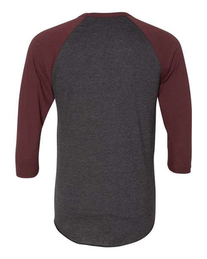 American Apparel 50/50 Raglan Three-Quarter Sleeve Tee BB453W