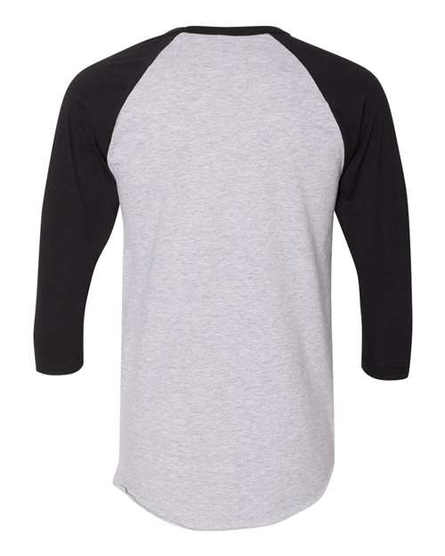American Apparel 50/50 Raglan Three-Quarter Sleeve Tee BB453W