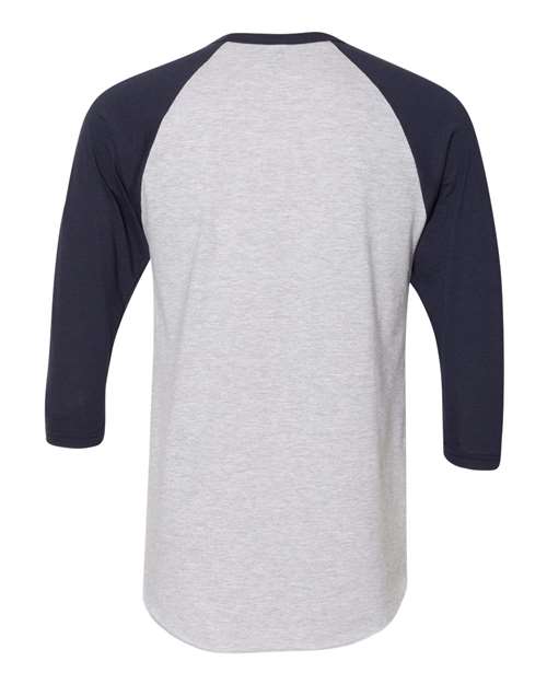 American Apparel 50/50 Raglan Three-Quarter Sleeve Tee BB453W