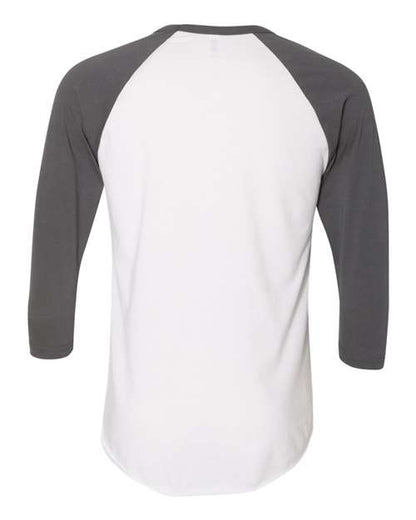 American Apparel 50/50 Raglan Three-Quarter Sleeve Tee BB453W