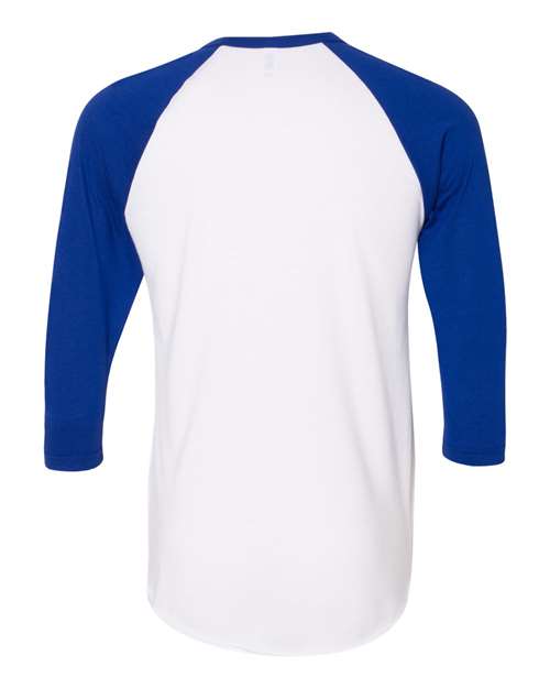 American Apparel 50/50 Raglan Three-Quarter Sleeve Tee BB453W