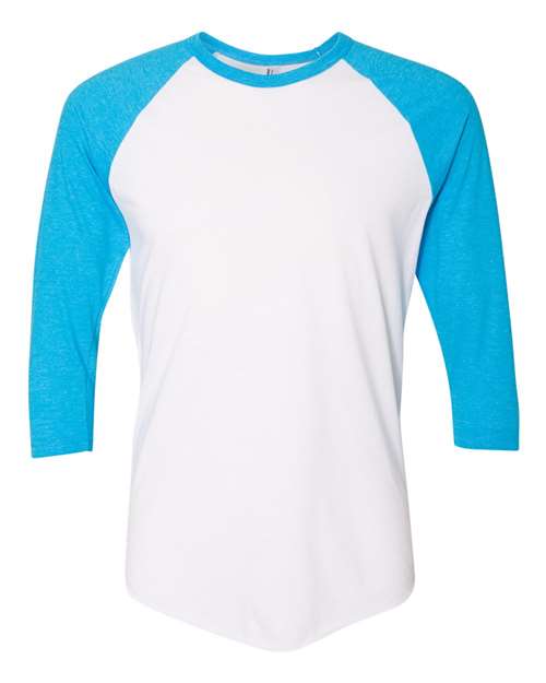 American Apparel 50/50 Raglan Three-Quarter Sleeve Tee BB453W