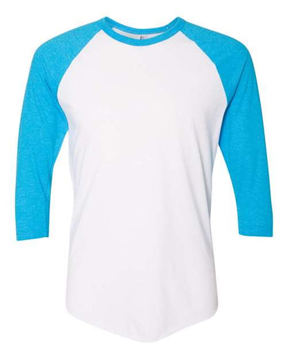 American Apparel 50/50 Raglan Three-Quarter Sleeve Tee BB453W