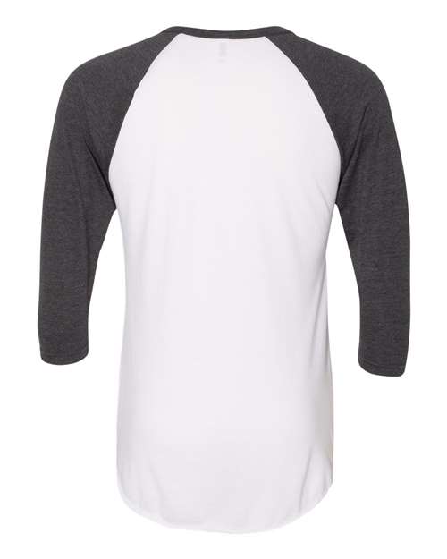 American Apparel 50/50 Raglan Three-Quarter Sleeve Tee BB453W