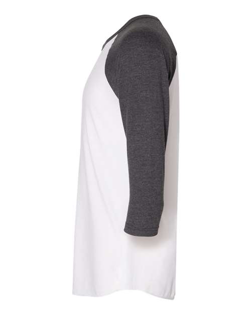 American Apparel 50/50 Raglan Three-Quarter Sleeve Tee BB453W