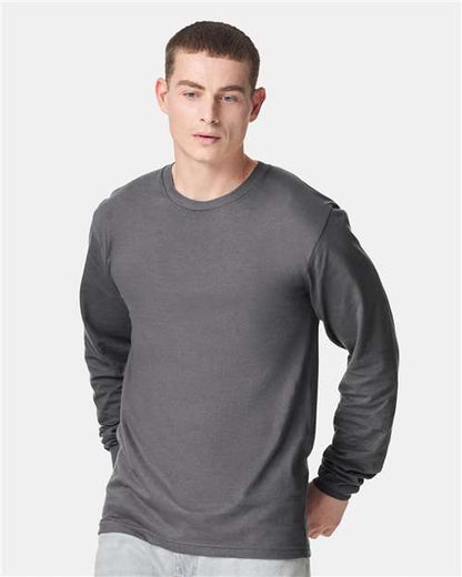 Custom Embroidered  American Apparel Fine Jersey Long Sleeve Tee 2007  