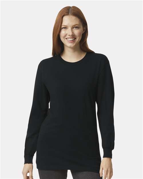 Custom Embroidered  American Apparel Fine Jersey Long Sleeve Tee 2007  