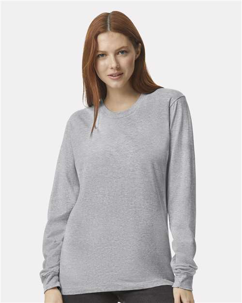 Custom Embroidered  American Apparel Fine Jersey Long Sleeve Tee 2007  
