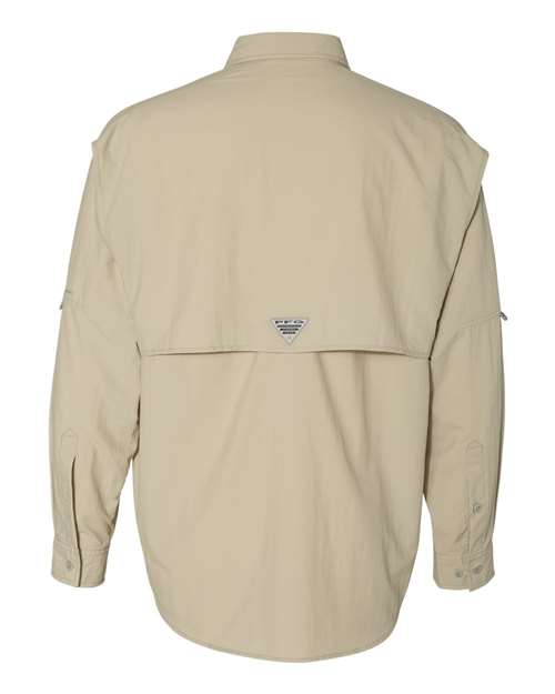 Columbia PFG Bahama™ II Long Sleeve Shirt 101162 Custom Embroidered Business Logo