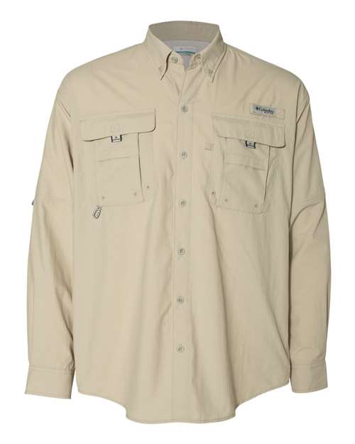 Columbia PFG Bahama™ II Long Sleeve Shirt 101162 Custom Embroidered Business Logo