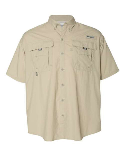 Columbia PFG Bahama™ II Short Sleeve Shirt 101165 Custom Embroidered Business Logo