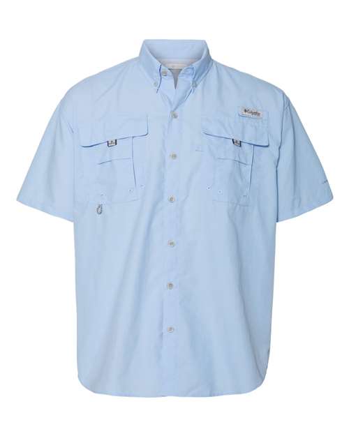 Columbia PFG Bahama™ II Short Sleeve Shirt 101165 Custom Embroidered Business Logo