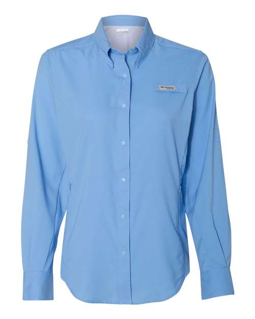 Columbia Women's PFG Tamiami™ II Long Sleeve Shirt 127570 Custom Embroidered Business Logo