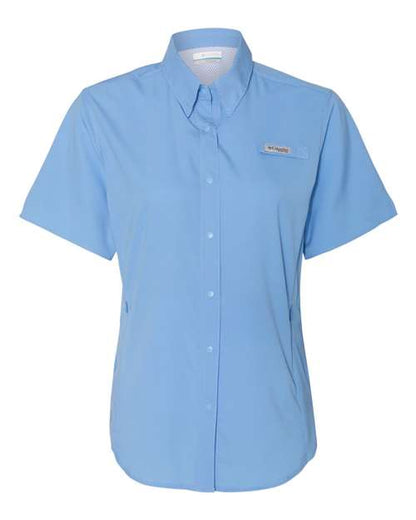 Columbia Women's PFG Tamiami™ II Short Sleeve Shirt 127571 Custom Embroidered Business Logo