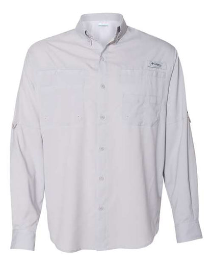 Columbia PFG Tamiami™ II Long Sleeve Shirt 128606 Custom Embroidered Business Logo