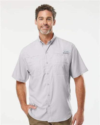 Columbia PFG Tamiami™ II Short Sleeve Shirt 128705 Custom Embroidered Business Logo