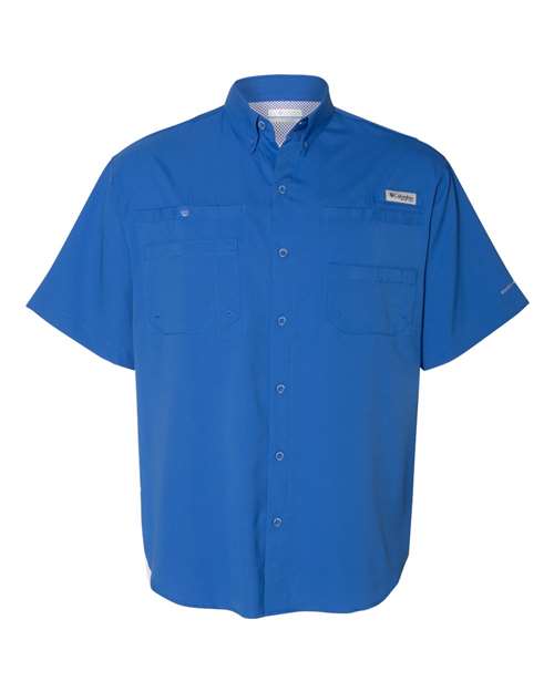 Columbia PFG Tamiami™ II Short Sleeve Shirt 128705 Custom Embroidered Business Logo